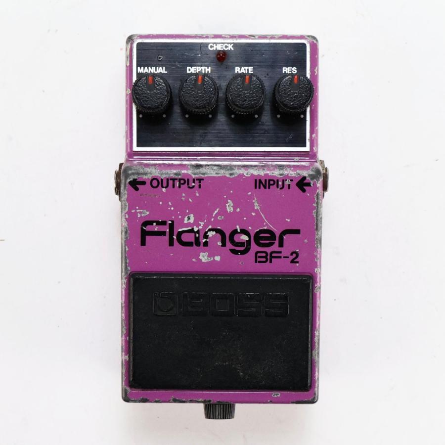 boss bf-2 flanger ギター　エフェクター　日本製　中古品 BOSS（ボス） 中古 フランジャー BOSS BF-2 Flanger Made in Japan