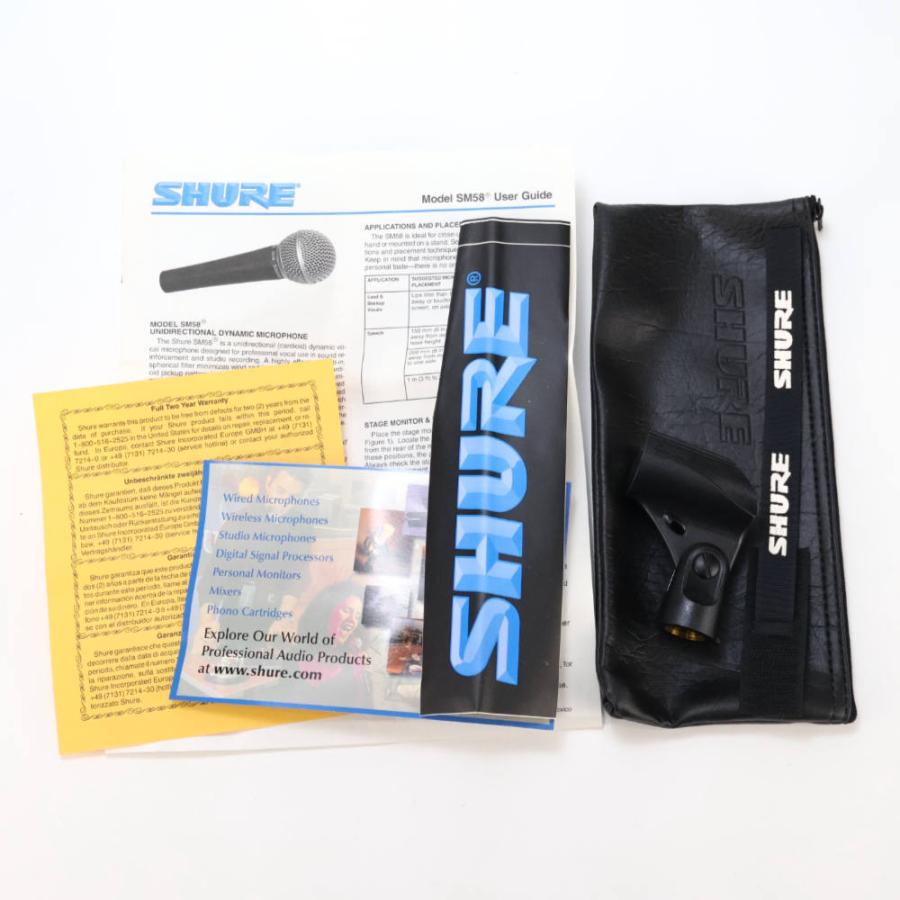 SHURE（シュア） 中古 マイク ダイナミックマイク ボーカル用 SHURE