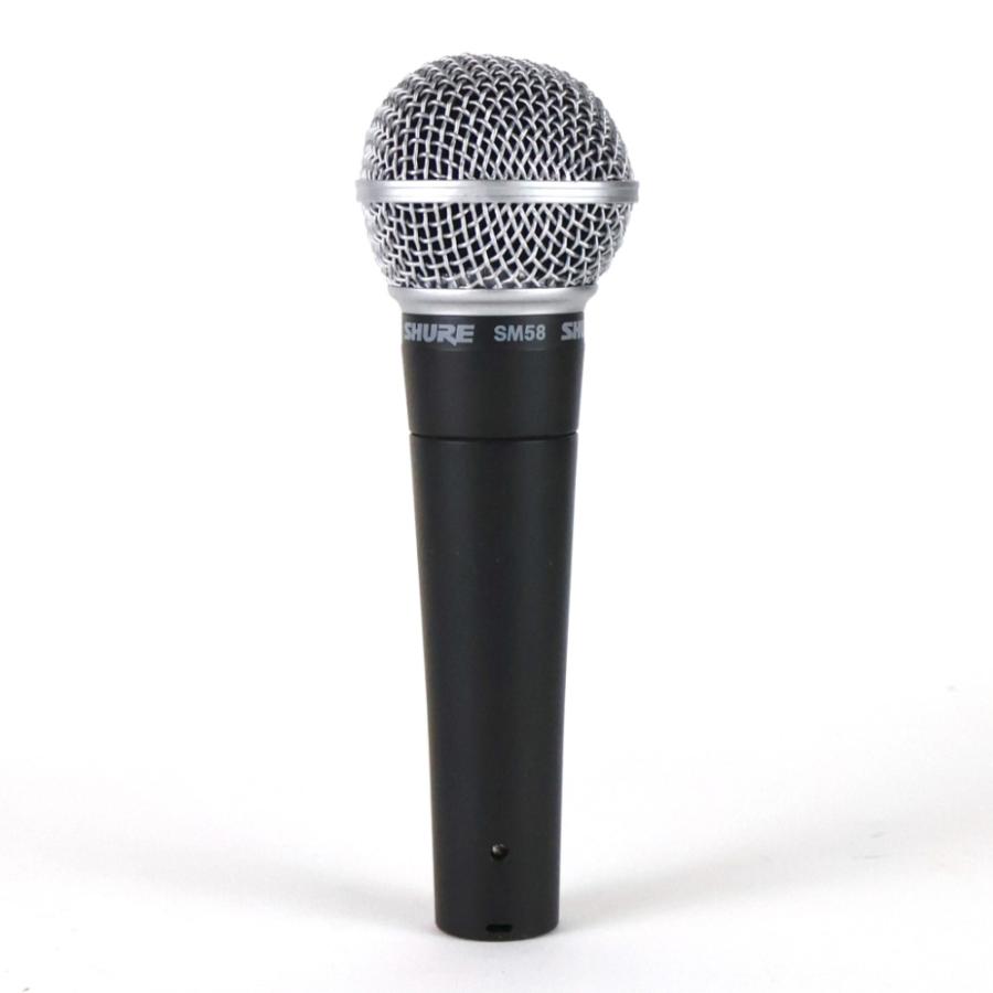 SHURE SM58 ダイナミックマイク 正規品 完品 シュア ゴッパ　極美品 SHURE（シュア） 中古 マイク ダイナミックマイク ボーカル用 SHURE