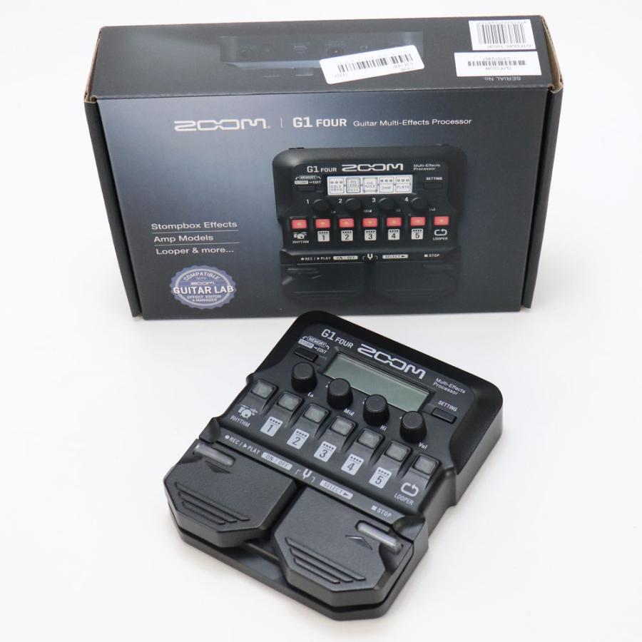 G1 FOUR Zoom マルチエフェクター 中古美品 ズーム（zoom） 中古 ZOOM G1 FOUR ギターマルチエフェクター : chuya