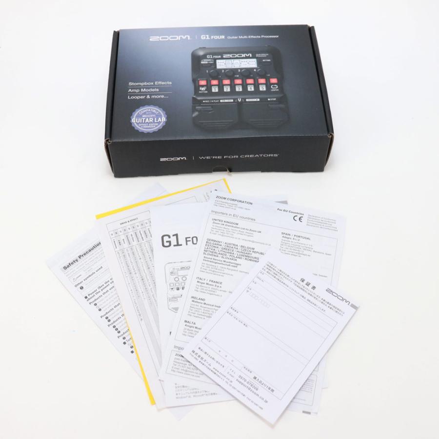 G1 FOUR Zoom マルチエフェクター 中古美品 ズーム（zoom） 中古 ZOOM G1 FOUR ギターマルチエフェクター : chuya