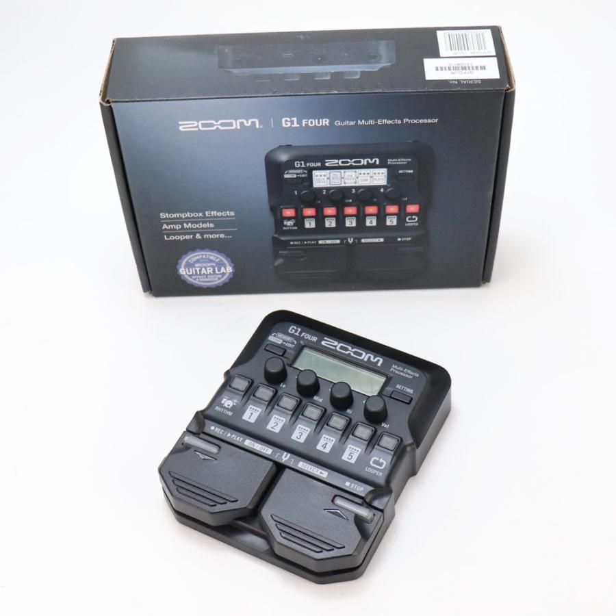 G1 FOUR Zoom マルチエフェクター 中古美品 ズーム（zoom） 中古 ZOOM G1 FOUR ギターマルチエフェクター : chuya