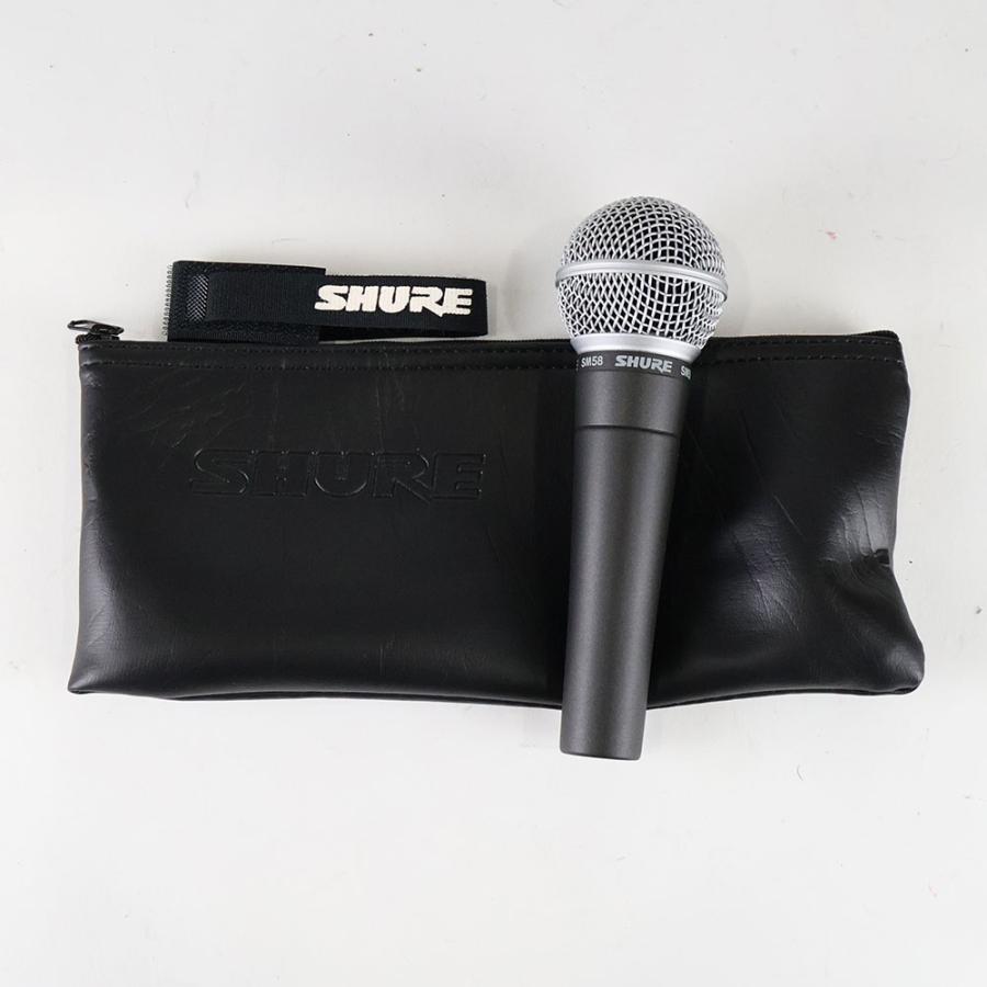 【美品】shure SM58 マイク シュアー ゴッパー SHURE（シュア） 中古 マイク ダイナミックマイク ボーカル用 SHURE