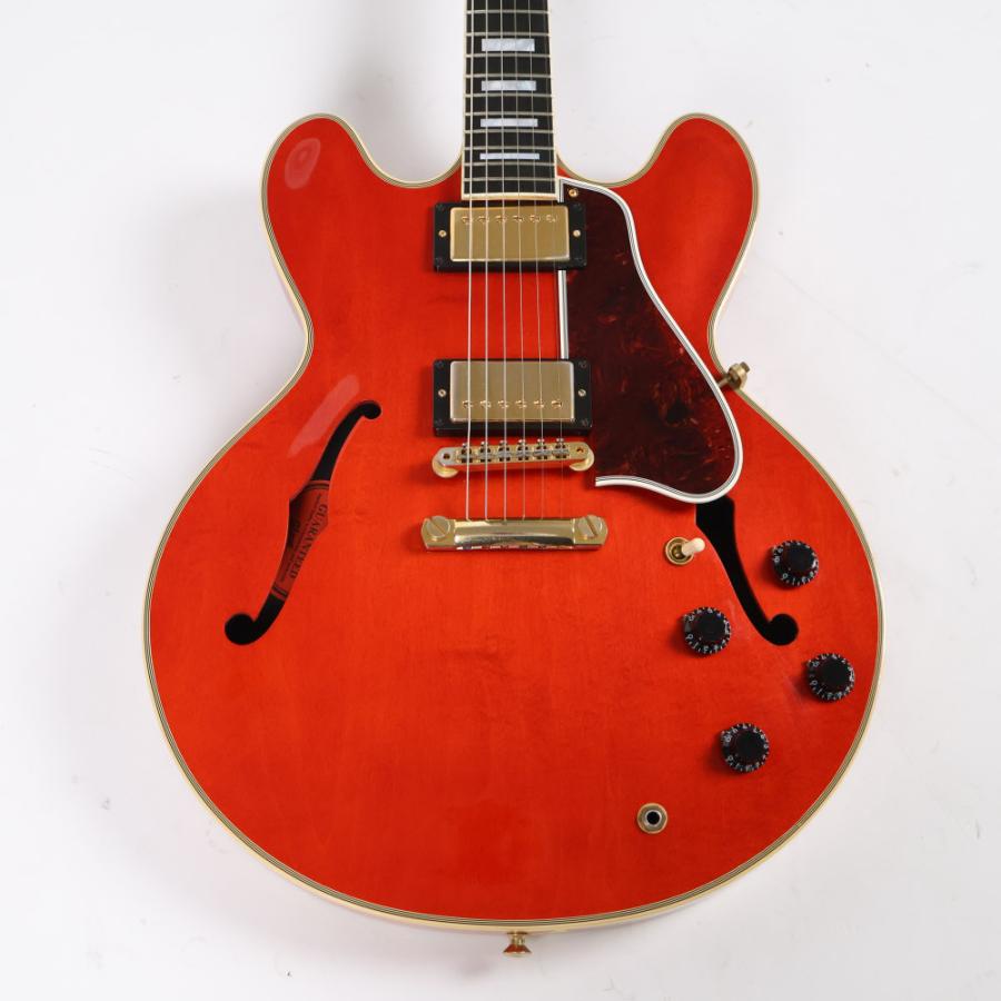 中古 エレキギター Gibson Memphis ES-355 Stopbar Antique Cherry 2014年製 ギブソン セミアコースティックギター_2