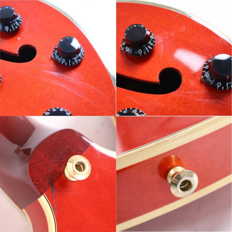 中古 エレキギター Gibson Memphis ES-355 Stopbar Antique Cherry 2014年製 ギブソン セミアコースティックギター_8