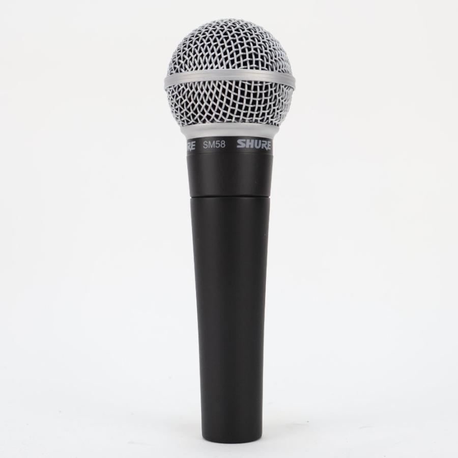 ダイナミックマイク SM58 SHURE 正規品 ゴッパ　極美品 シュア 完品 配信機器・PA機器・レコーディング機器