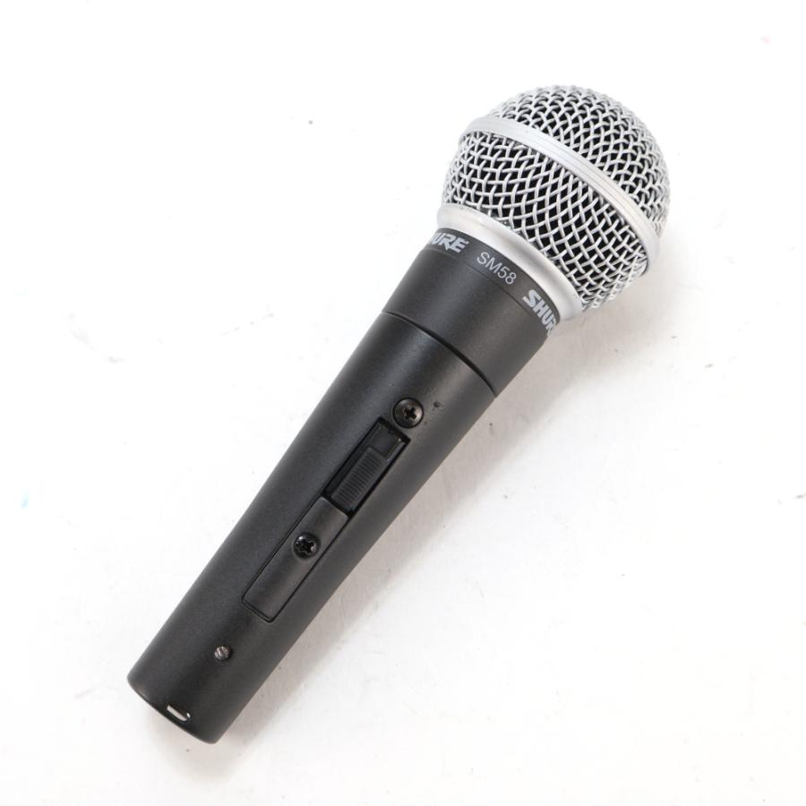 SHURE SM58 ダイナミックマイク 正規品 完品 シュア ゴッパ　極美品 SHURE（シュア） 中古 マイク ダイナミックマイク SHURE SM58SE