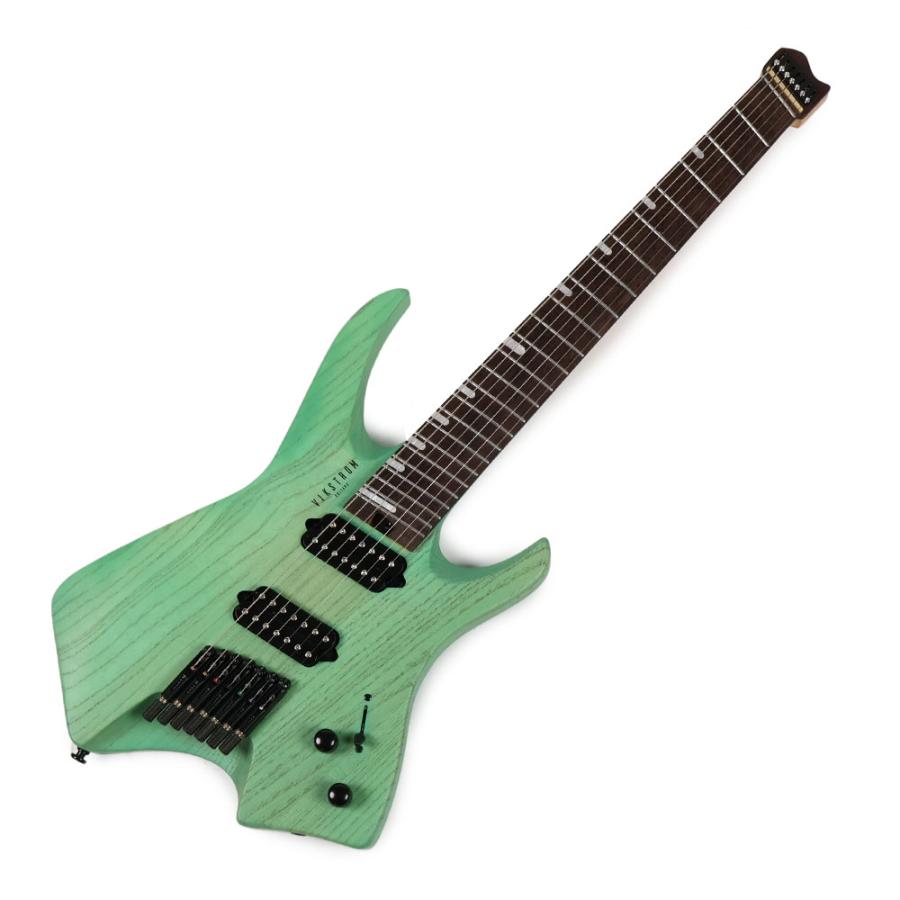 訳あり VIKSTROM GUITARS VSMH-270 TUQ アウトレット ヘッドレス