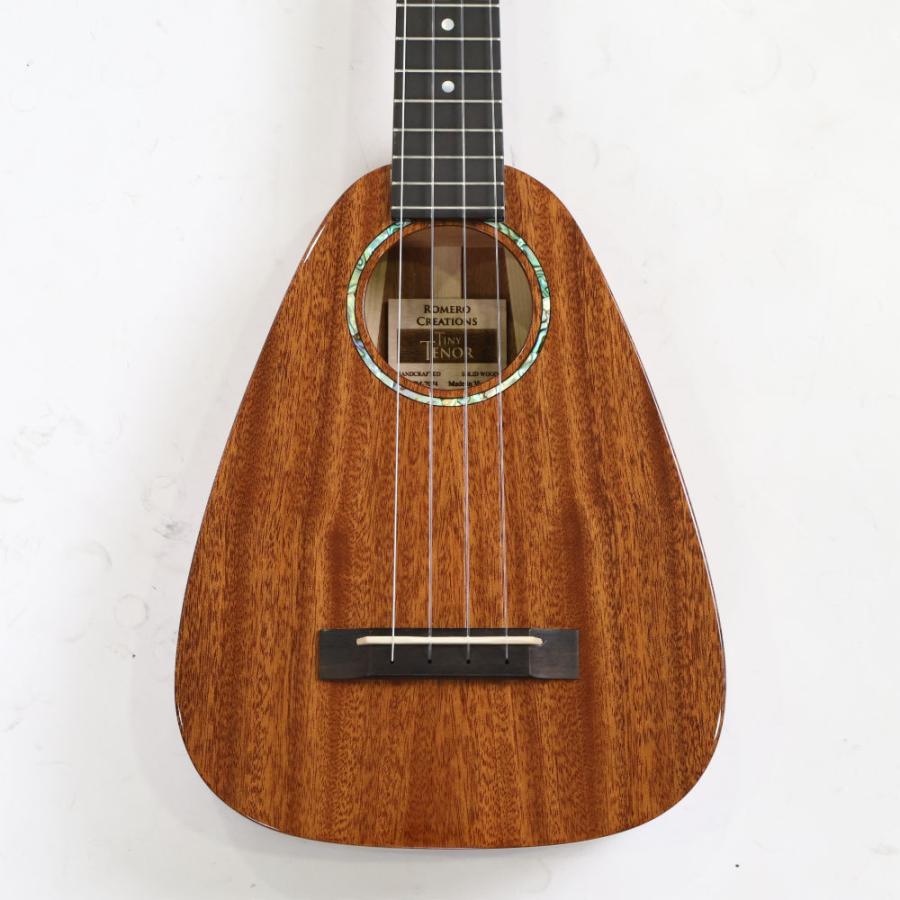 訳ありアウトレット ROMERO CREATIONS Tiny Tenor Mahogany Low-G テナーウクレレ_3
