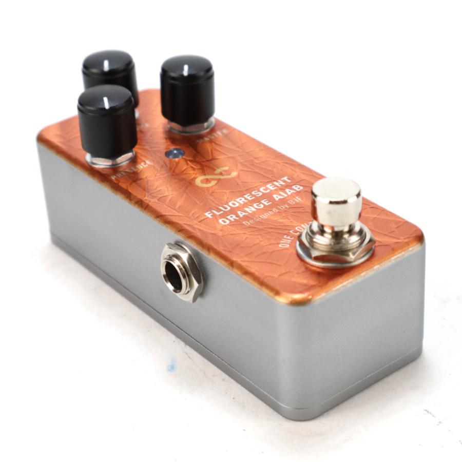 中古 One Control FLUORESCENT ORANGE AIAB オーバードライブ ギター