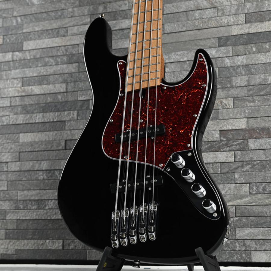バッカス　BUCCHUS エレクトリックベース ブラック 4弦 BACCHUS バッカス Universe Series WJB5-1MS-DX-AC RSM/M BLK 5弦