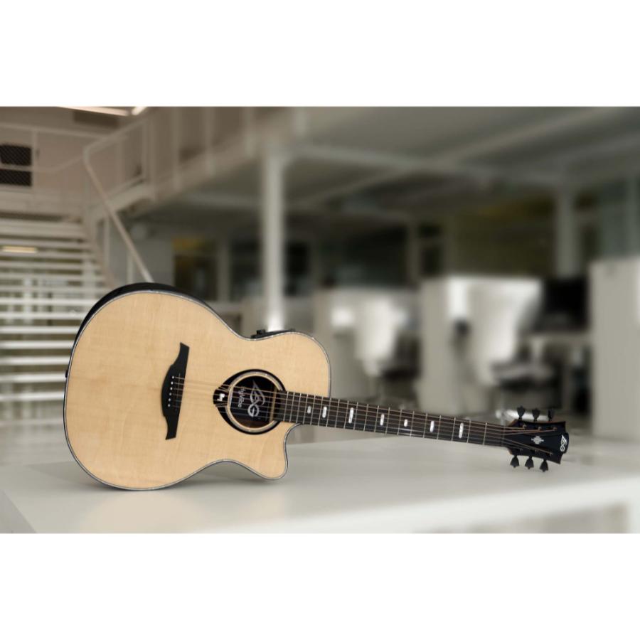アコースティックギター LAG GUITARS HV50ACE NEW HYVIBEシリーズ