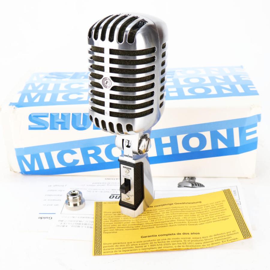 新品未開封 SHURE シュア 55SH Series II ボーカルマイク SHURE（シュア） 中古 55SH SERIES II ボーカル用ガイコツマイク