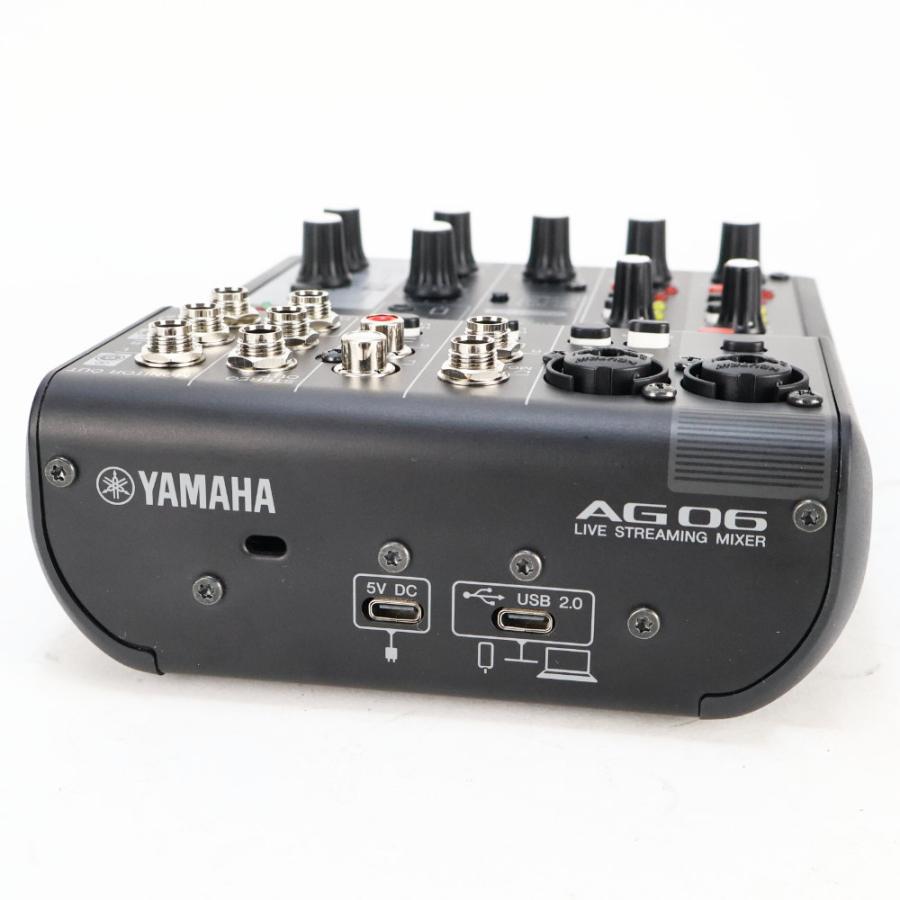 YAMAHA（ヤマハ） 中古 YAMAHA AG06 MK2 B 6チャンネル ライブ