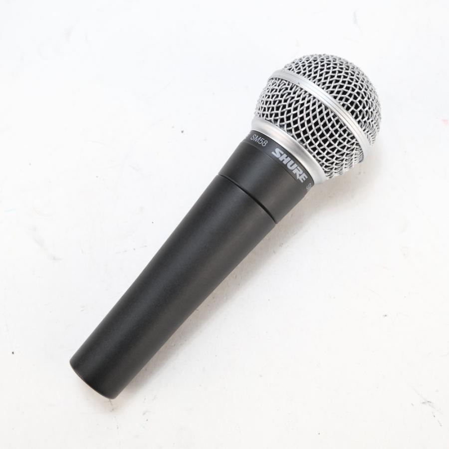 完品 正規品 ダイナミックマイク SM58 SHURE シュア スペシャル・ブラック・エディション SM58-BLK シュア SHURE ゴッパ　極美品 配信機器・PA機器・レコーディング機器
