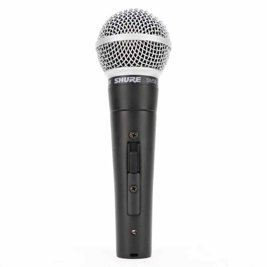 SHURE SM58 ダイナミックマイク 正規品 完品 シュア ゴッパ　極美品 SHURE（シュア） 中古 マイク ダイナミックマイク SHURE SM58SE