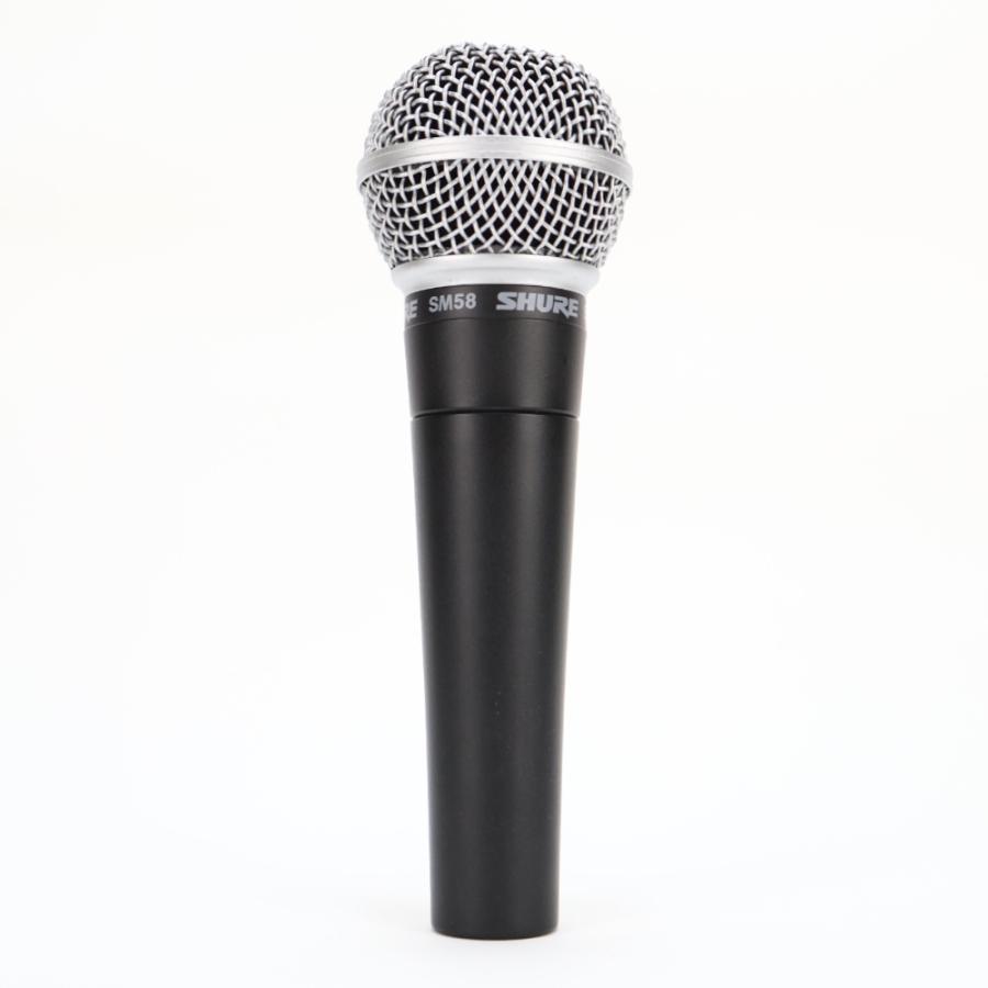 SHURE SM58 ダイナミックマイク 正規品 完品 シュア ゴッパ　極美品 SHURE（シュア） 中古 マイク ダイナミックマイク ボーカル用 SHURE