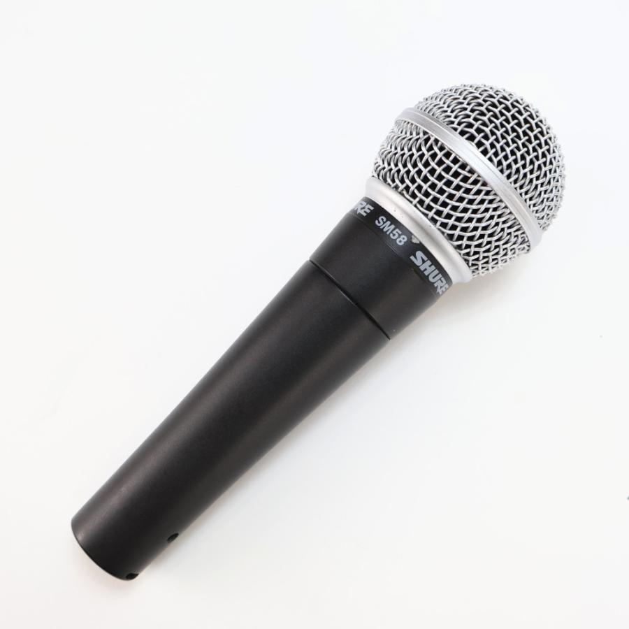 SHURE SM58 ダイナミックマイク 正規品 完品 シュア ゴッパ　極美品 SHURE（シュア） 中古 マイク ダイナミックマイク ボーカル用 SHURE