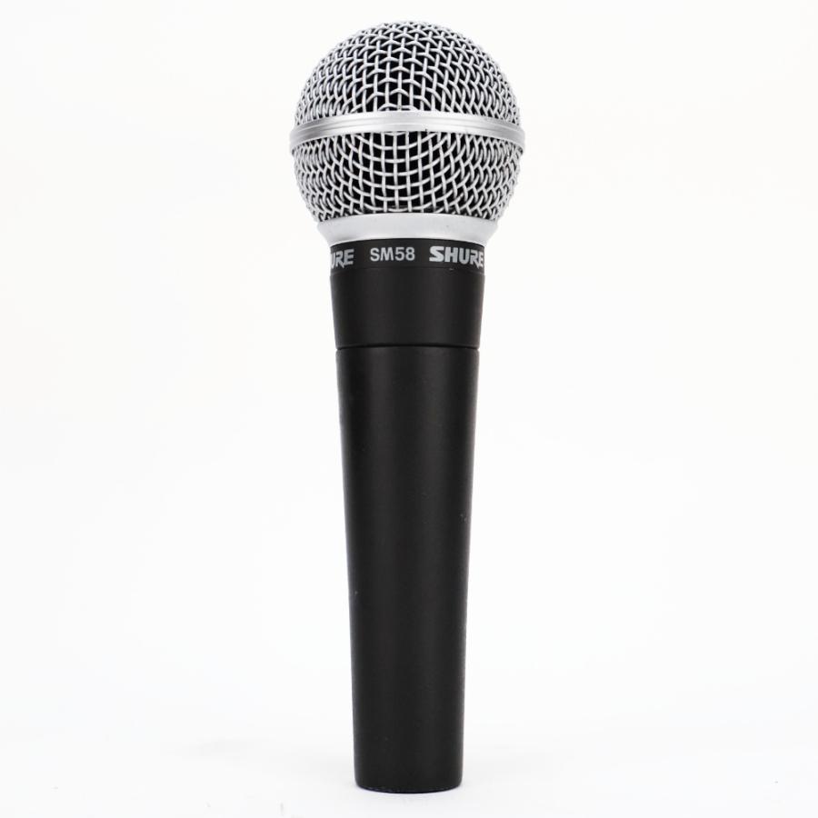 SHURE SM58 ダイナミックマイク 正規品 完品 シュア ゴッパ　極美品 SHURE（シュア） 中古 マイク ダイナミックマイク ボーカル用 SHURE
