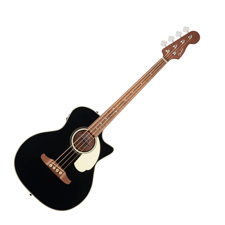 ②Fender アコースティックベース ブラック Fender（フェンダー） California Deluxe Kingman Bass CE Black