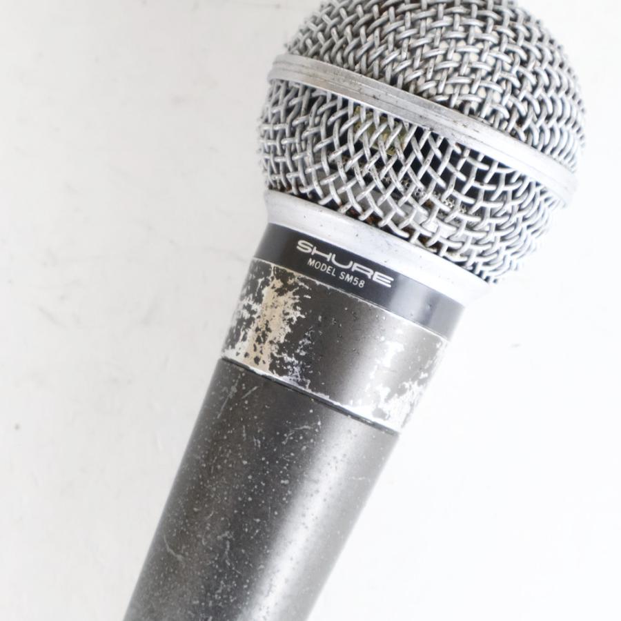 中古 マイク ダイナミックマイク ボーカル用 SHURE SM58 ポルシェロゴ