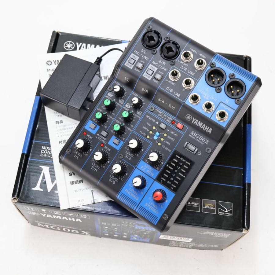 YAMAHA（ヤマハ） 中古 YAMAHA MG06X 6ch アナログミキサー : chuya