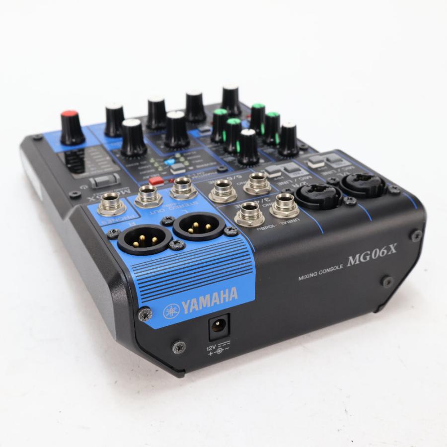 YAMAHA MG06X アナログミキサー 中古美品 YAMAHA（ヤマハ） 中古 YAMAHA MG06X 6ch アナログミキサー : chuya