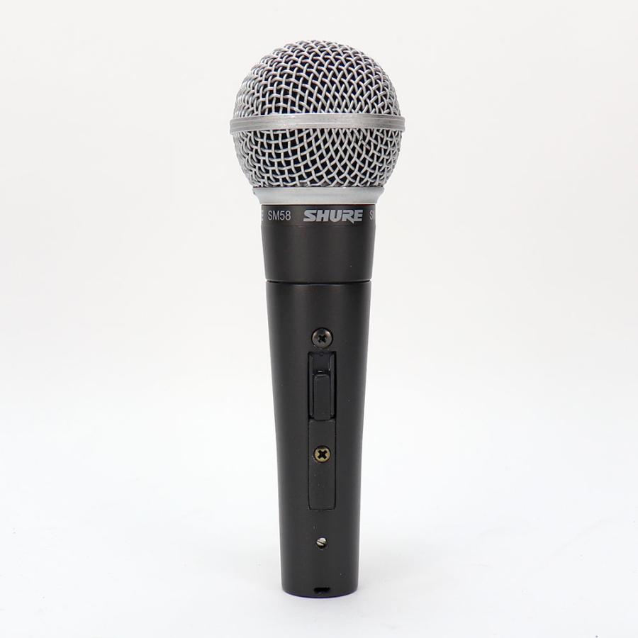 中古品 SHURE SM58SE スイッチ付き ダイナミックマイク SHURE（シュア） 中古 マイク ダイナミックマイク SHURE SM58SE