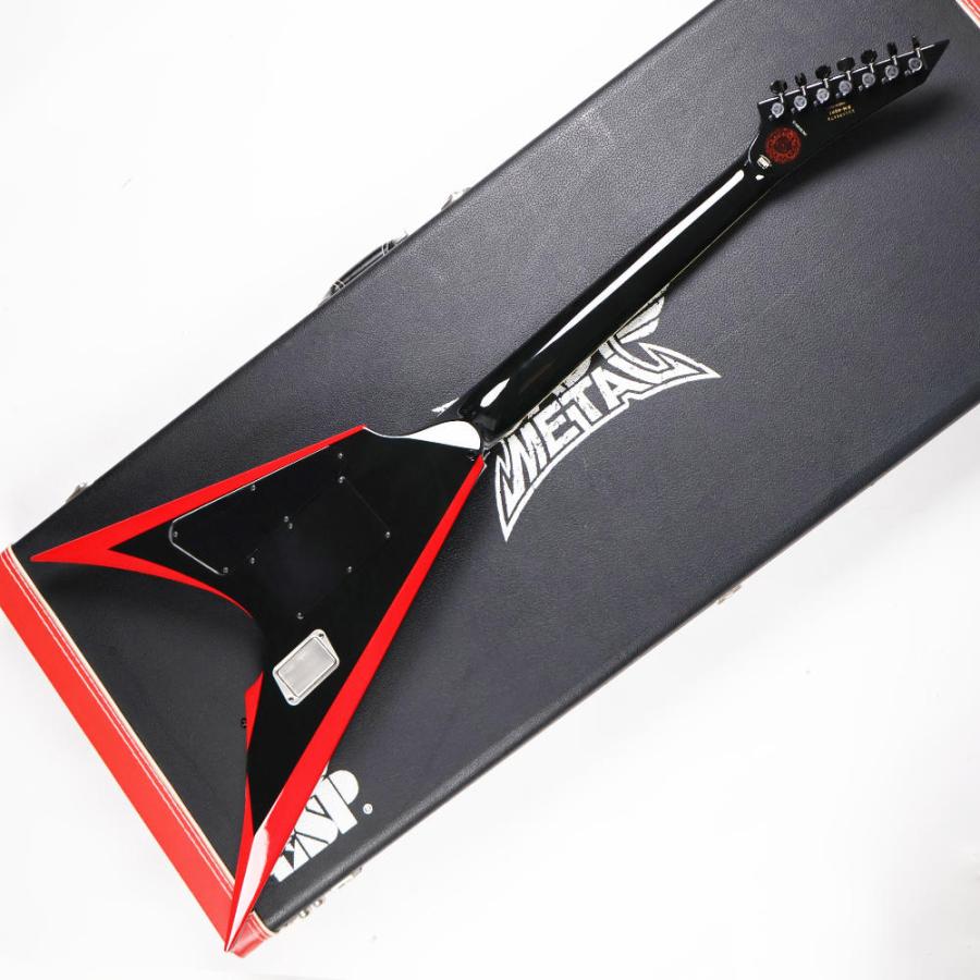 中古 ESP E-II 7弦エレキギター Arrow-7 BABYMETAL BK/RED べ