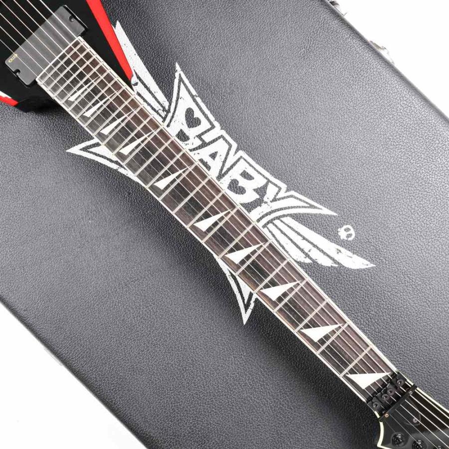 中古 ESP E-II 7弦エレキギター Arrow-7 BABYMETAL BK/RED べ