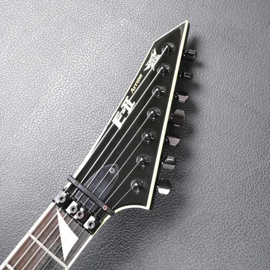 中古 ESP E-II 7弦エレキギター Arrow-7 BABYMETAL BK/RED べ