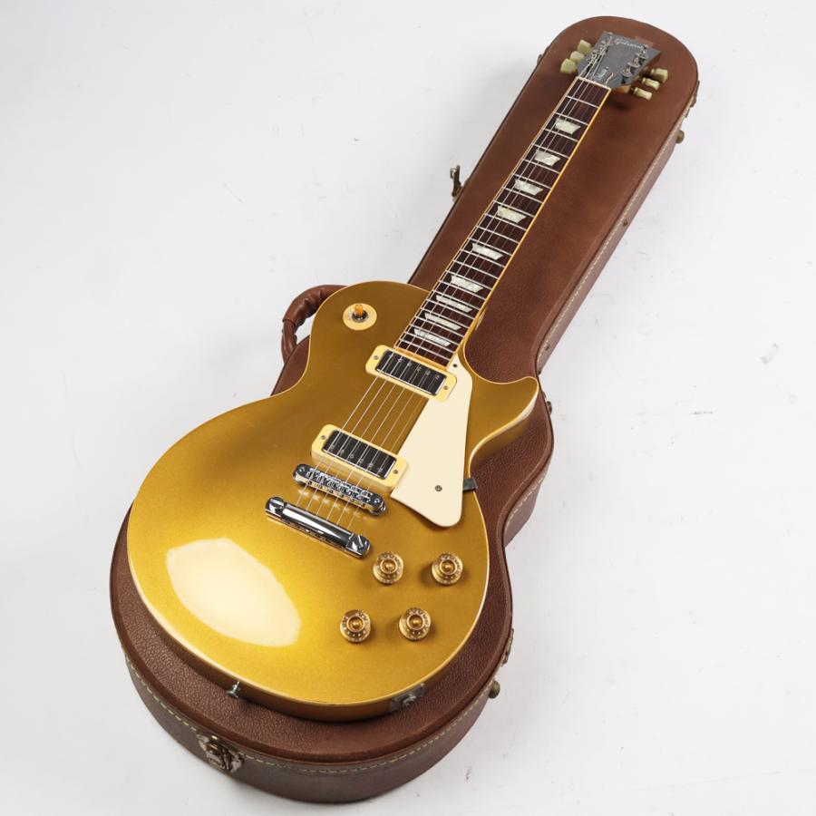 중고 Gibson Les Paul Deluxe Hall of Fame Edition All Gold 1991년제 250개 한정 깁슨 레스폴 디럭스