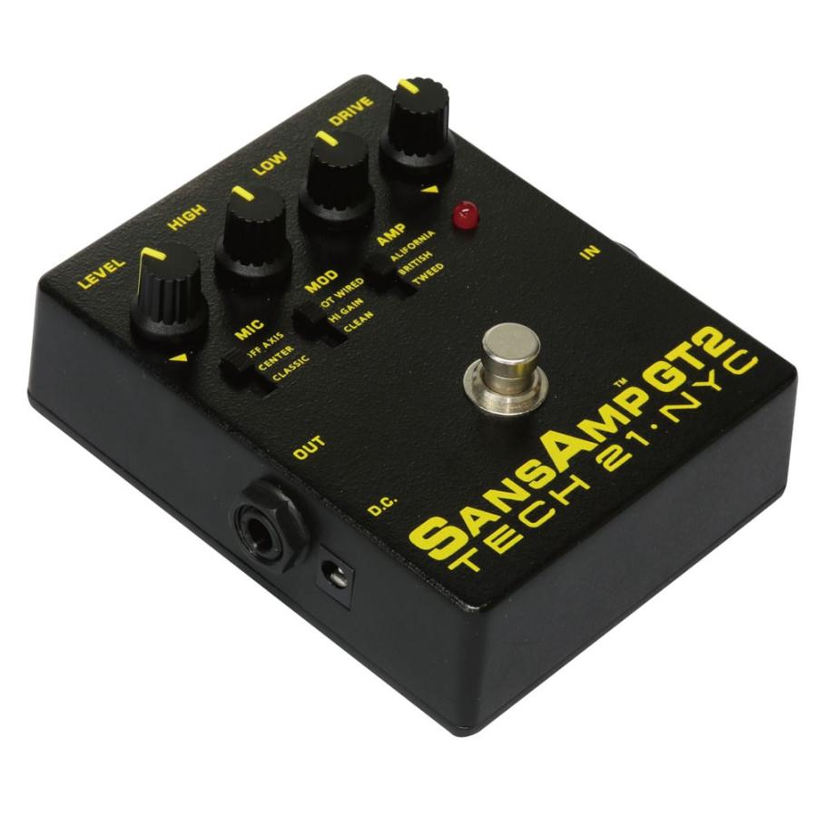 TECH 21 SansAmp GT2 ギターエフェクター TECH21 SansAmp GT2 アンプシミュレーター ギター エフェクター