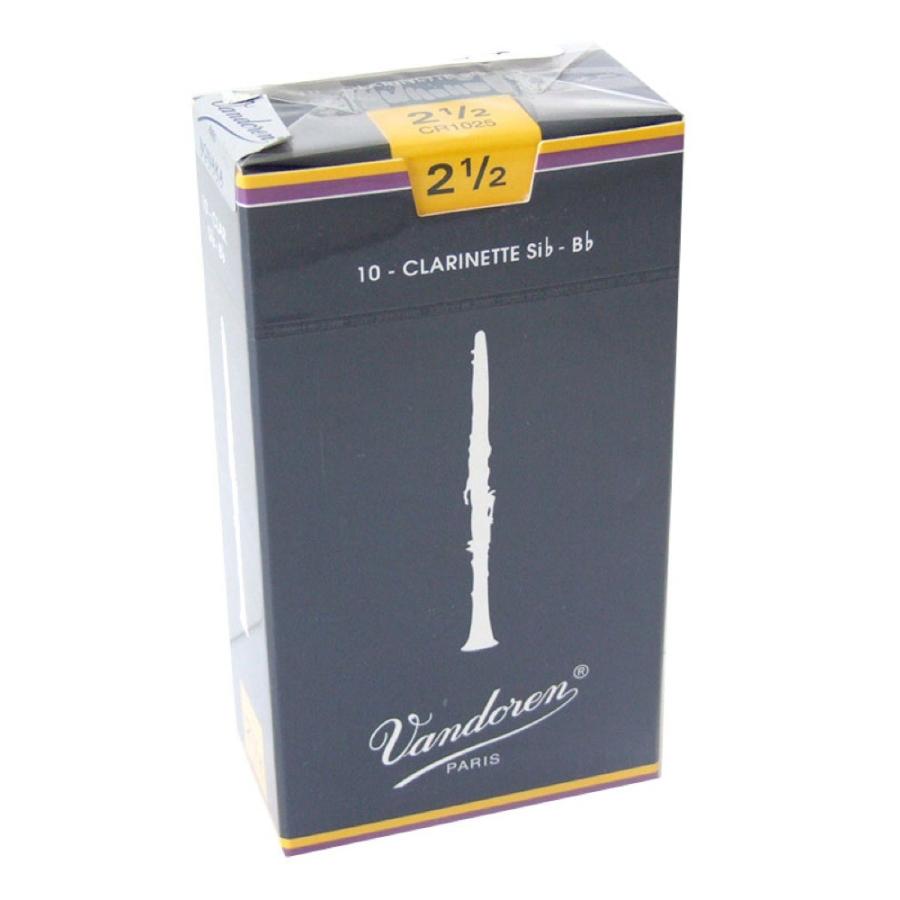 バンドーレン B♭クラリネットリード トラディショナル 2.5 Vandoren CR1025 [2.5]