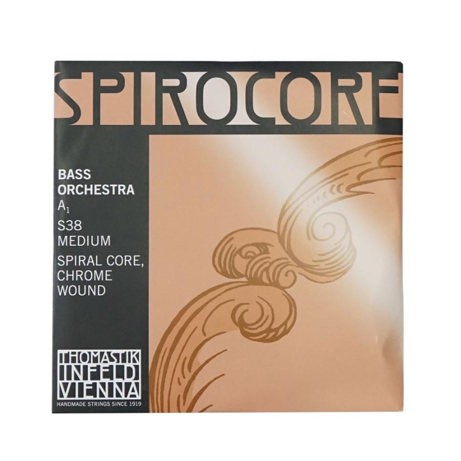 Thomastik Spirocore No.S38 Bass A Medium スピロコア コントラバス A