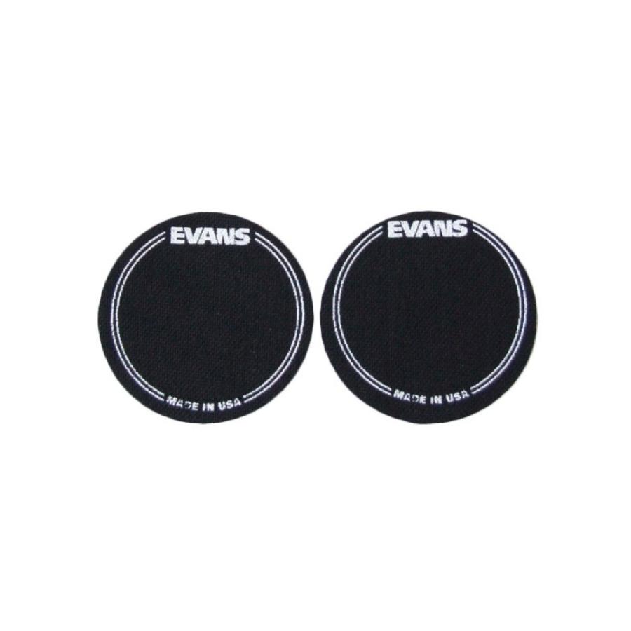 EVANS EQPB1 EQ Bass Drum Patch Black Nylon Single バスドラムパッチ 36147chuya