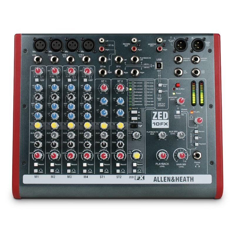 ALLEN&HEATH ZED-10FX ミキサー (ZED10FX/X)