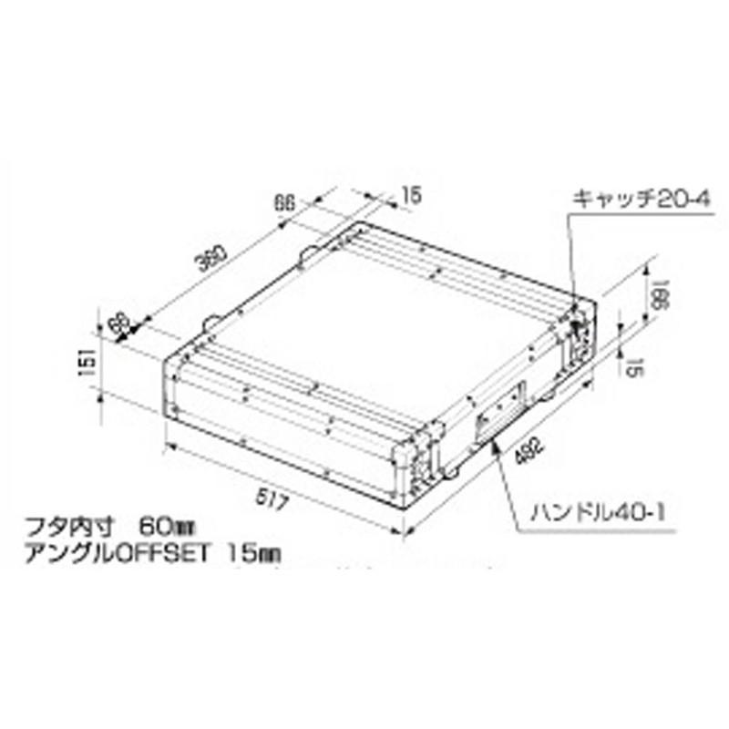 PULSE F3U 3U D360 ラックケース : chuya-online チューヤオンライン