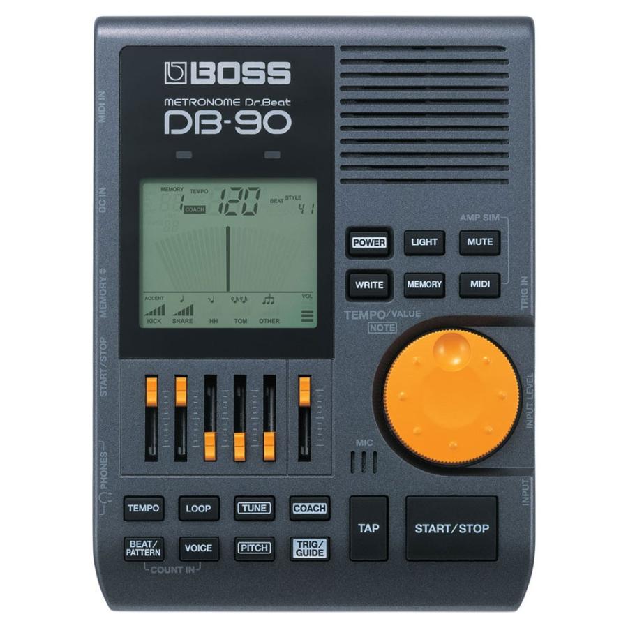 メトロノーム  ドクタービート ボス BOSS DB-90 Dr.Beat 電子メトロノーム ドラム 練習