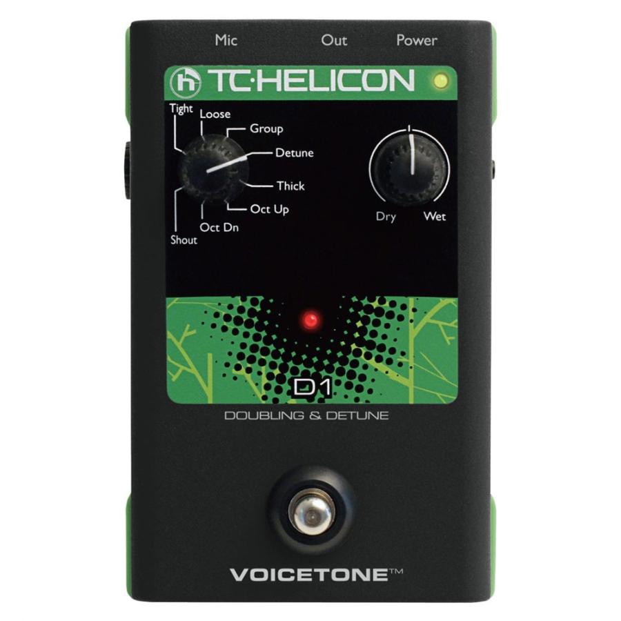 驚きの値段で TC-HELICON VoiceTone D1 ボーカル用 迅速な対応で商品をお届け致します エフェクター