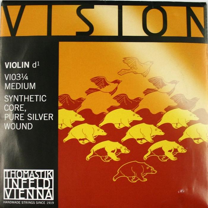 Thomastik VISION VI03 毎日がバーゲンセール 1 AL完売しました バイオリン弦 4 D線 ビジョン