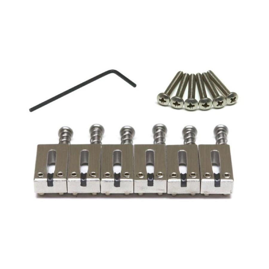 グラフテック ギターパーツ サドル PG-8001-00 STRING SAVER CLASSICS STRAT ＆ TELE OFFSET STAINLESS ブリッジサドル GRAPH TECH