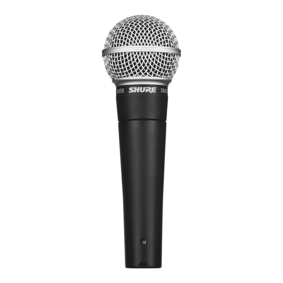 SHURE SM58 ダイナミックマイク 本体　OYAIDE PA-02 V2 SHURE（シュア） マイク SHURE SM58-LCE ボーカル用ダイナミックマイク