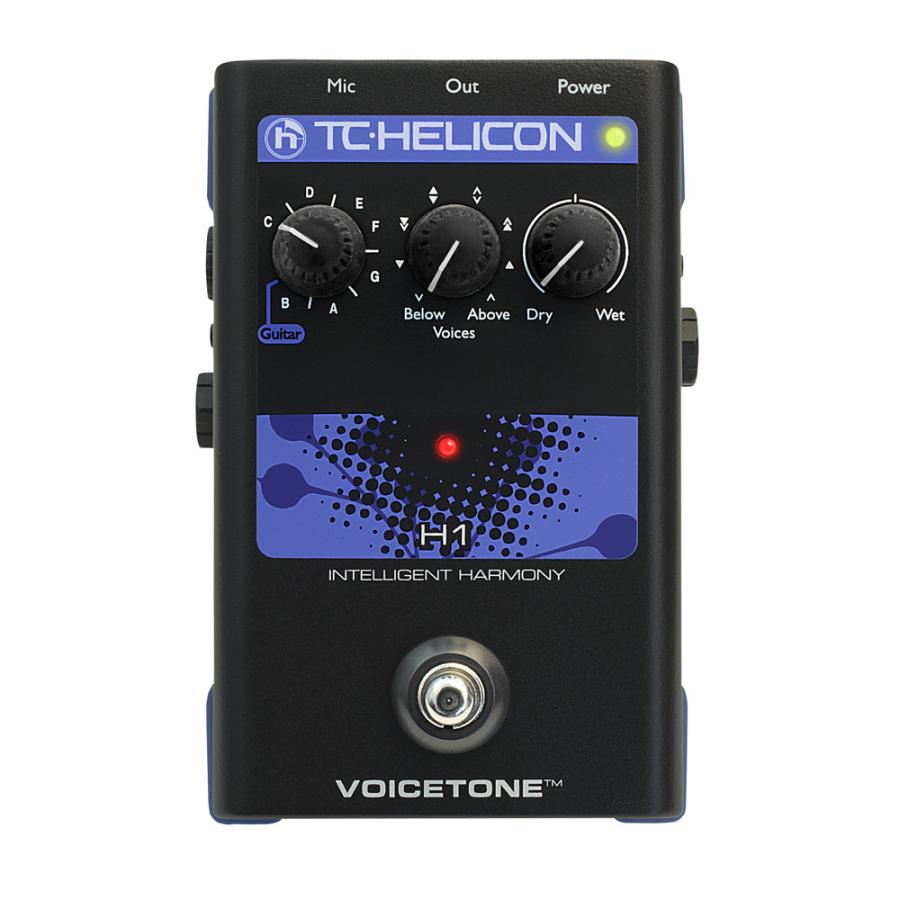 ボーカルエフェクター ハーモニー TCヘリコン TC-HELICON VoiceTone H1 ボーカル用 エフェクター ハーモナイザー
