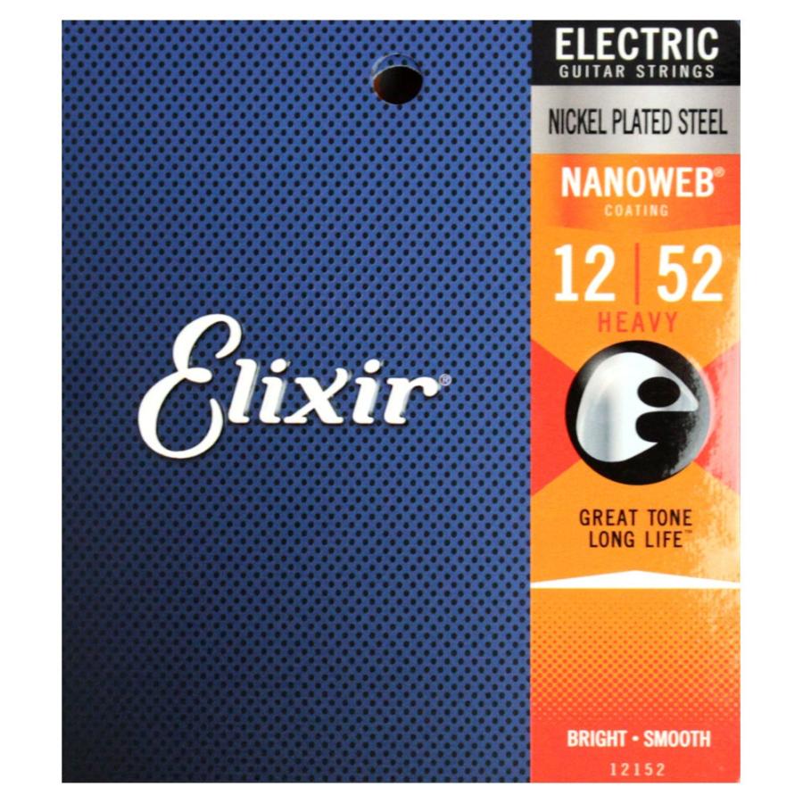 エリクサー ELIXIR 12152 NANOWEB Heavy 12-52 エレキギター弦｜chuya-online