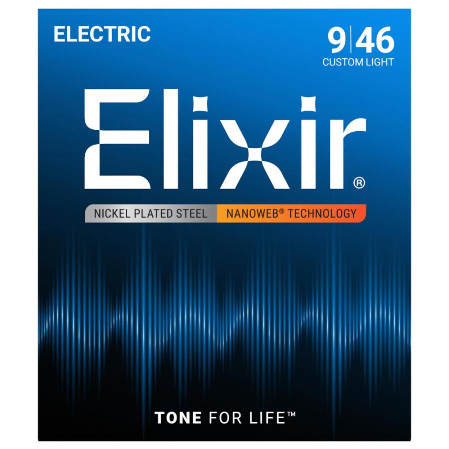 エリクサー ELIXIR 12027 2パック NANOWEB Custom Light 09-46 エレキ
