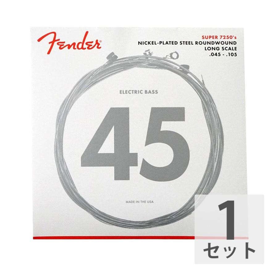 フェンダー Fender Bass Strings Nickel Plated Steel 7250M 45105 エレキベース弦 チューヤオンライン