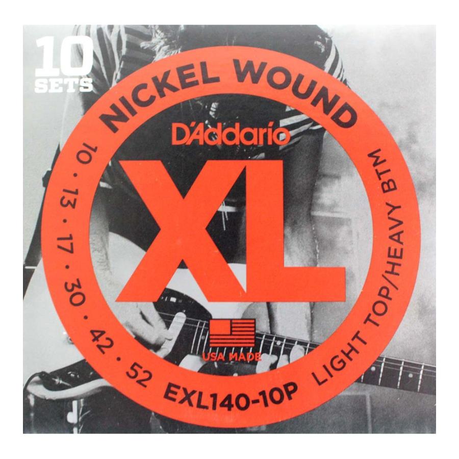 ダダリオ D'Addario EXL140-10P 10セットパック エレキギター弦