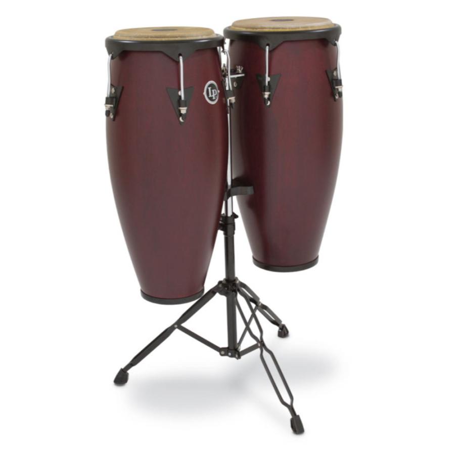 LP LP646NY-DW 10\” & 11\” CONGA SET コンガセット スタンド付き 