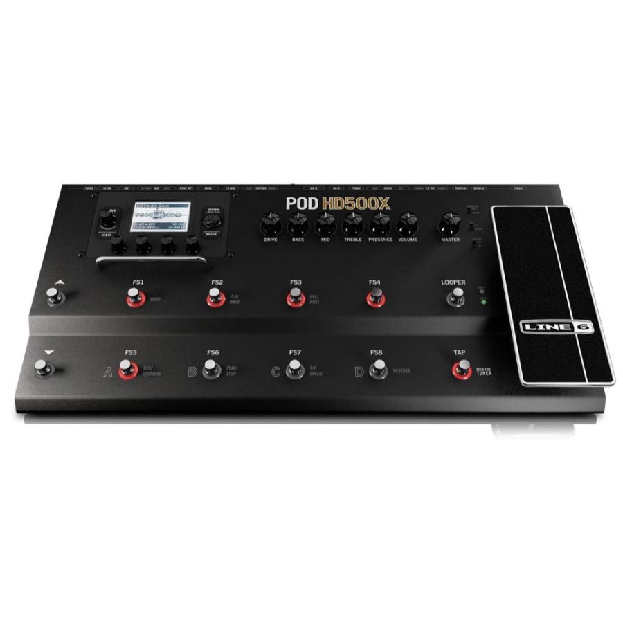LINE6 POD HD500X 純正バッグ付き マルチエフェクター アンプ